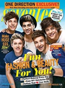 One Direction appear on the cover of Seventeen Magazine • Pop Scoop